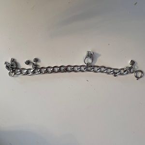 Juicy Couture Silver Charm Bracelet